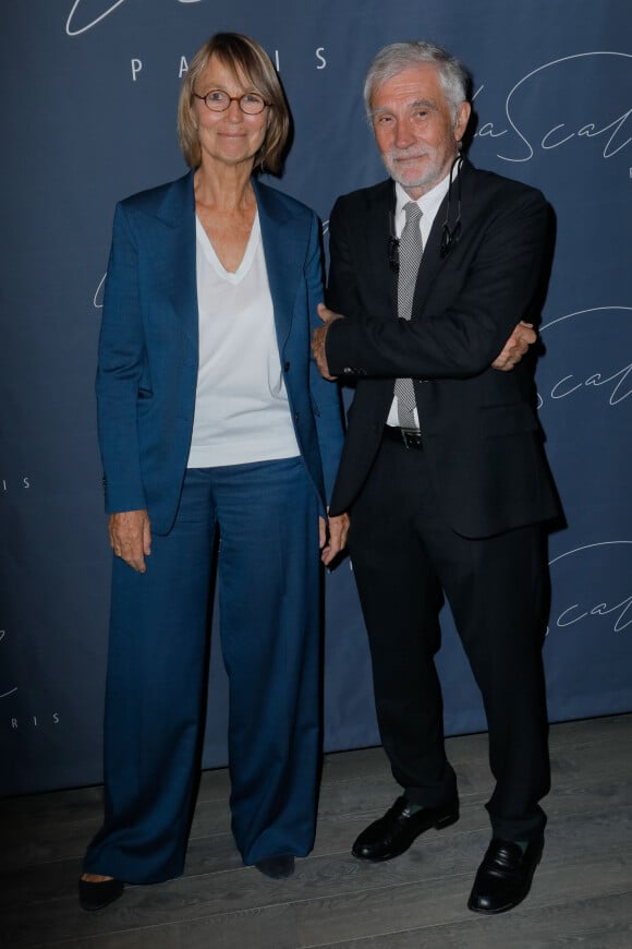 Françoise Nyssen (ministre de la culture) et son mari Jean-Paul Capitani - Soirée d'inauguration du théâtre "La Scala Paris" à Paris le 11 septembre 2018. © CVS/Bestimage