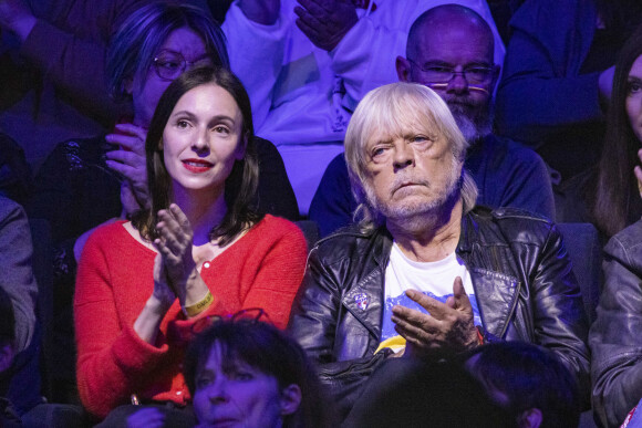 Exclusif - Renaud et sa fille Lolita Séchan - Enregistrement de l'émission "Joyeux anniversaire Renaud" au Dôme de Paris, diffusée le 10 mai sur France 2 © Cyril Moreau / Bestimage