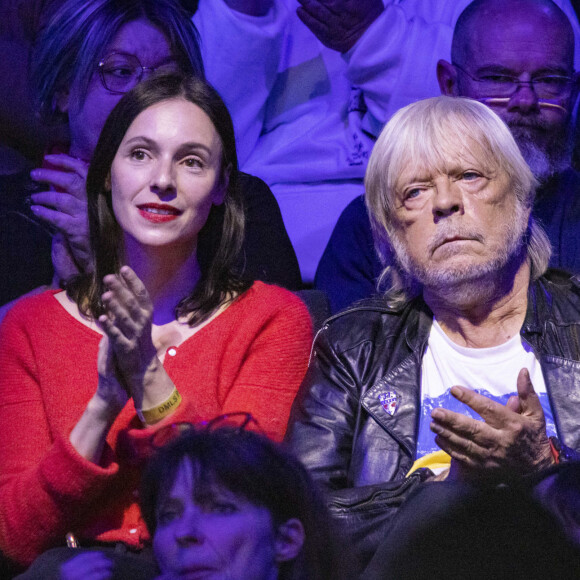 Exclusif - Renaud et sa fille Lolita Séchan - Enregistrement de l'émission "Joyeux anniversaire Renaud" au Dôme de Paris, diffusée le 10 mai sur France 2 © Cyril Moreau / Bestimage