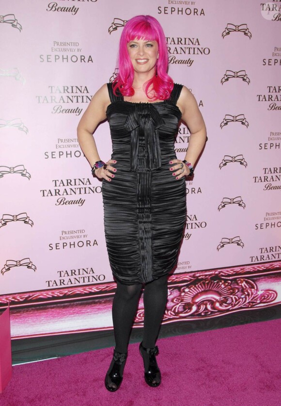 lors du lancement de la gamme cosmétiques de la créatrice bijoux Tarina Tarentino à Hollywood le 24 février 2010