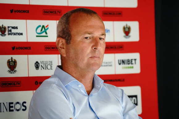 Julien Fournier (directeur du football de l'OGC Nice) - Conférence de presse de l'OGC Nice, le 10 septembre 2021. © Norbert Scanella / Panoramic / Bestimage