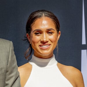 Meghan Markle, duchesse de Sussex, arrive à l'hôtel de ville pour l'événement Invictus Games Dusseldorf 2023 One Year to Go, à Düsseldorf, Allemagne, le 6 septembre 2022. 