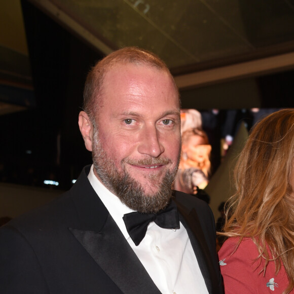 François Damiens et sa compagne - Descente des marches du film "Le Grand Bain" lors du 71ème Festival International du Film de Cannes. Le 13 mai 2018 © Giancarlo Gorassini / Bestimage 