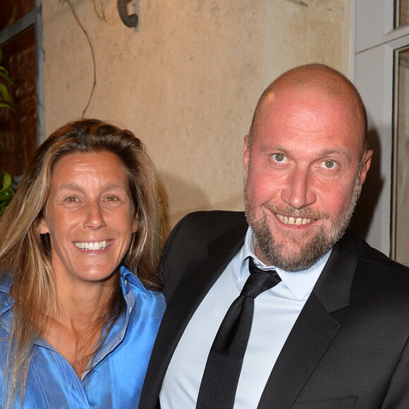 François Damiens et sa compagne Gaëlle lors d'une visite privée et d'un dîner de gala caritatif donné en faveur des actions de l'association "Un Rien C'est Tout" au musée Rodin à Paris, France, le 19 septembre 2019. © Veeren/Bestimage 