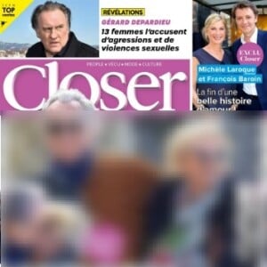 Couverture du numéro de Closer.