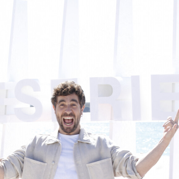 Agustin Galiana (Ici Tout commence) - 6e saison du Festival "CanneSeries" au Palais des Festivals de Cannes, le 15 avril 2023. © Denis Guignebourg/Bestimage