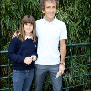 La fille d'Alain Prost a profité de quelques jours dans le sud de la France
 
Archives : Alain Prost et sa fille, Victoria à Roland-Garros en 2009.