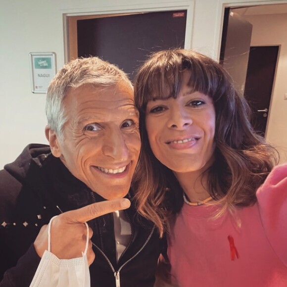 Magali Ripoll et Nagui sur Instagram en mars 2022.