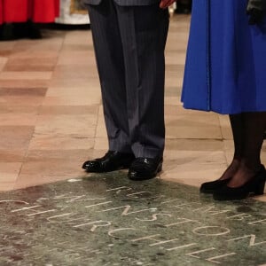 Le roi Charles III d'Angleterre et Camilla Parker Bowles, reine consort d'Angleterre - Service annuel du jour du Commonwealth à l'abbaye de Westminster à Londres, Royaume Uni, le 13 mars 2023. 