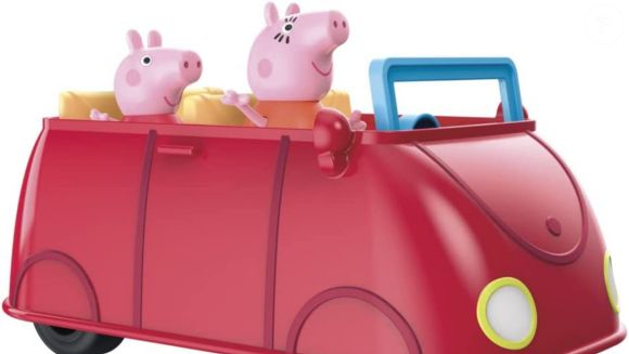 Succombez à cette réduction de 29 % sur ce jouet Pig Peppa's Adventures voiture rouge familiale de Nerf