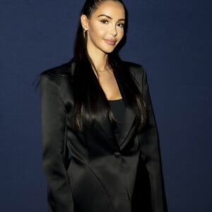 Naissance - Nabilla est maman pour la deuxième fois d'un petit garçon prénommé Leyann - Exclusif - Nabilla Benattia - Nabilla Benattia, son mari Thomas Vergara et leur fils Milann posent lors de l'avant première du documentaire "Nabilla sans filtre" (Amazon Prime Vidéo) à Paris le 22 Novembre 2021. le 26 novembre le documentaire composé de sept épisodes disponibles "Nabilla : Sans filtre" sortira sur Amazon Prime Video. Selon Amazon, il sera possible d'y voir "Nabilla se dévoiler comme jamais auparavant, en évoquant ses succès, ses combats, les étapes et obstacles qu'elle a surmontés ainsi que les moments décisifs de sa vie qui ont fait d'elle la femme qu'elle est aujourd'hui". Elle racontera notamment "comment elle est devenue une entrepreneuse à succès ainsi que l'une des influenceuses françaises les plus suivies avec 6,8 millions d'abonnés, tout en gérant sa vie de famille" et y partagera son mariage avec Thomas Vergara. © Jack Tribeca / Bestimage