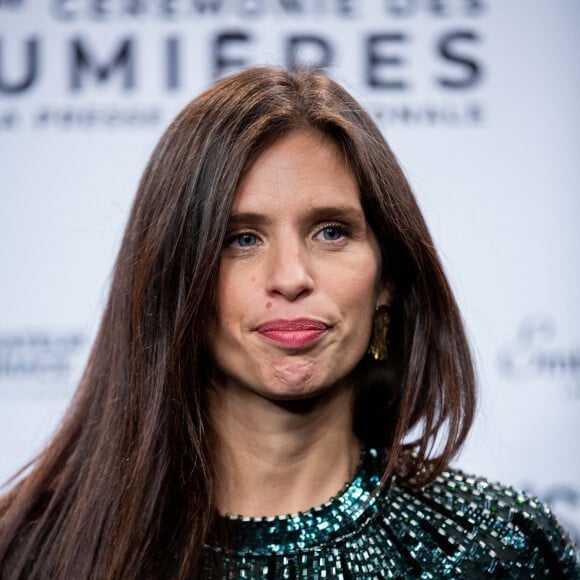 Maïwenn (Le Besco) (Meilleure mise en scene) - Les célébrités au photocall de la 26ème cérémonie des Lumières de la presse internationale 2021 dans les studios Canal+ à Boulogne-Billancourt, France, le 15 janvier 2021. © Moreau-Perusseau/Bestimage 