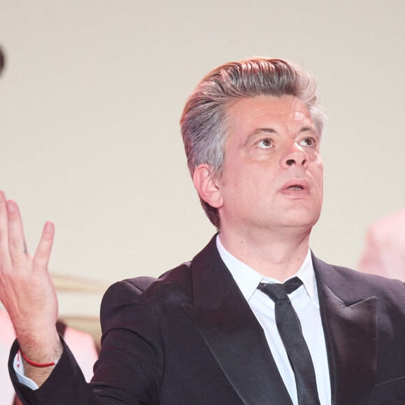 Exclusif - Benjamin Biolay lors de l'enregistrement d'un Grand show de Noël "Christmas Show" imaginé par B.Biolay avec une pléiade d’artistes prestigieux au Casino de Paris, France, le 29 septembre 2022, diffusé sur Canal+, le 21 décembre 2022.. © Cyril Moreau/Bestimage