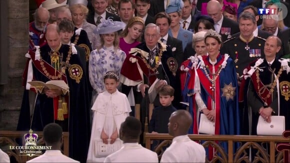 La princesse Charlotte au couronnement historique de Charles III, ce samedi 6 mai 2023, en l'Abbaye de Westminster, à Londres