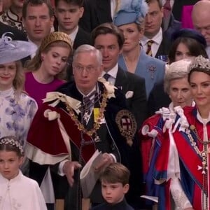 La princesse Charlotte au couronnement de Charles III