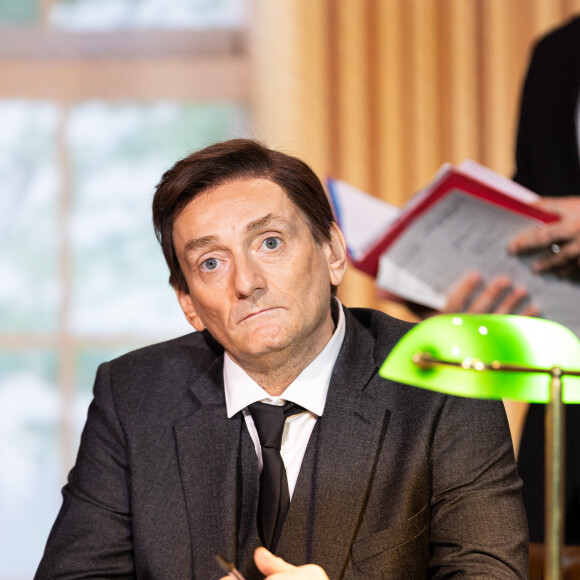 Une région particulière pour le comédien puisqu'il y a passé une partie de son enfance.
Exclusif - Pierre Palmade - Jour 2 - Enregistrement de l'émission "La Fine Equipe : Le retour !" à Paris, diffusée le 14 janvier sur France 2. Le 4 novembre 2022 © Cyril Moreau-Tiziano Da Silva / Bestimage
