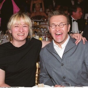 Christine Bravo et Laurent Ruquier en 1999