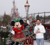 Parquet et sol en marbre brésilien Patagonia, souvenirs de voyage... il a pensé son intérieur l'architecte Annabelle Dumas.
Le pâtissier Cédric Grolet - Les célébrités fêtent Noël à Disneyland Paris en novembre 2021. © Disney via Bestimage