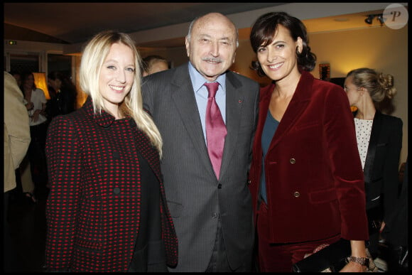 Ludivine Sagnier, Georges Kiejman et Inès De La Fressange à la maison Roger Vivier