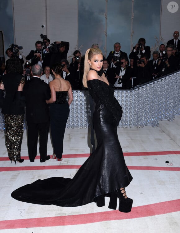 Paris Hilton - Les célébrités arrivent à la soirée du "MET Gala 2023" à New York, le 1er mai 2023. © Photo Image Press via Zuma Press/Bestimage