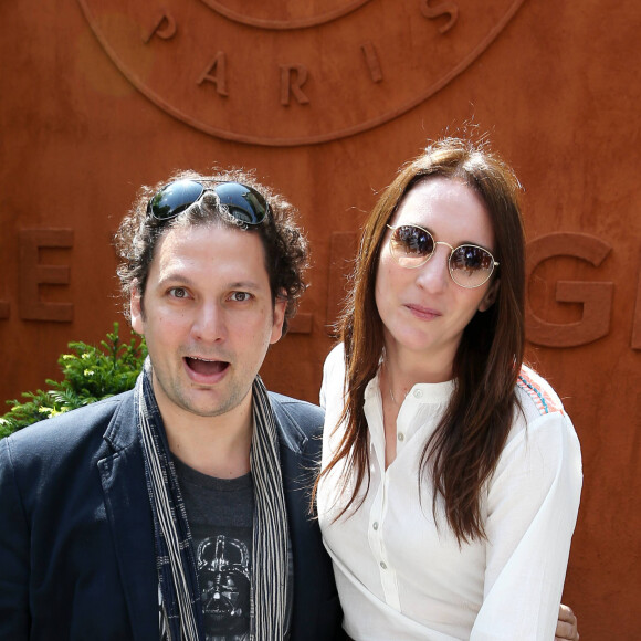 Une confidence faite au journal "Le Parisien".
Eric Antoine et Calista People au village des Internationaux de Tennis de Roland Garros le 27 mai 2016. © Dominique Jacovides / Bestimage 