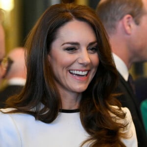 Kate Middleton - Déjeuner des gouverneurs généraux et des premiers ministres du royaume, avant le couronnement du roi Charles III, au palais de Buckingham à Londres.