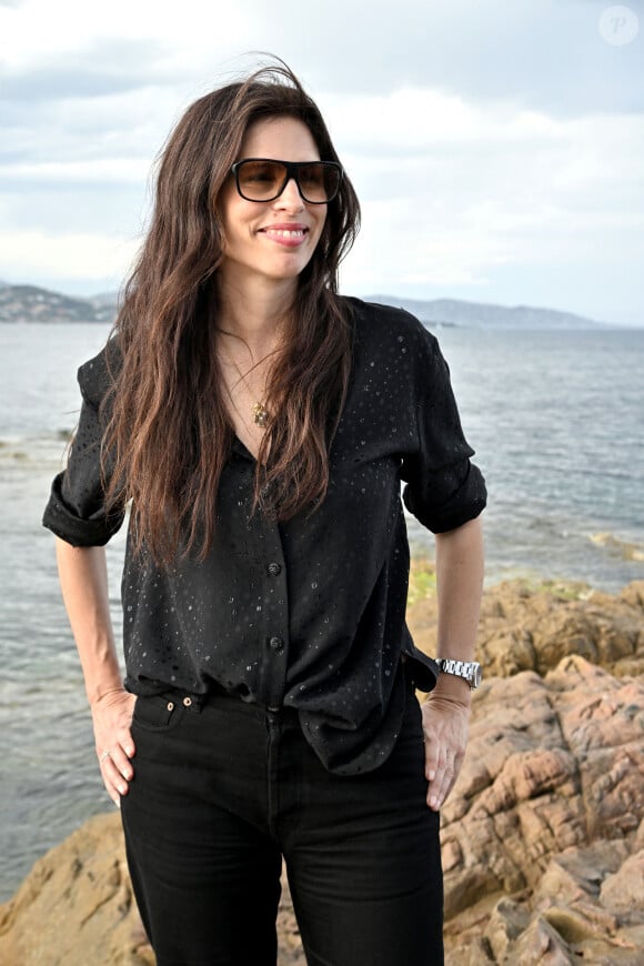 Maïwenn au défilé Etam Croisière à Saint-Tropez. © Bruno Bebert / Bestimage