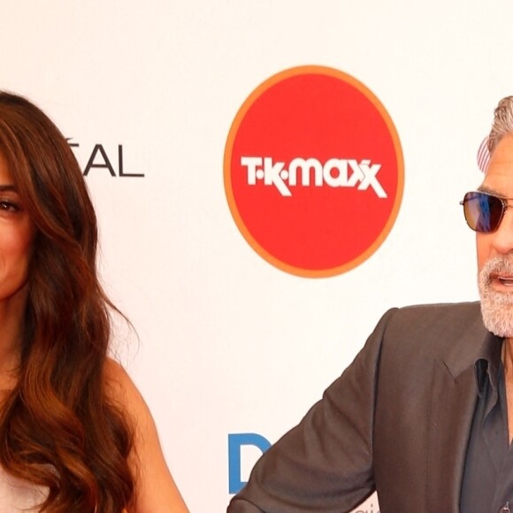 Amal Clooney, George Clooney, - Les célébrités à la soirée "Prince's Trust and TKMaxx & Homesense Awards" à Londres, le 15 mai 2023. 