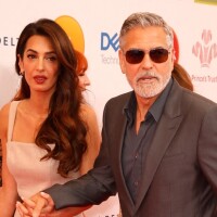 George Clooney au bras de sa femme Amal : les amoureux ultra glamour, grande soirée à Londres