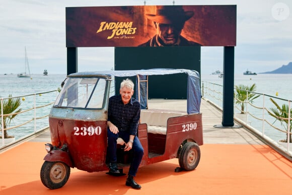 La star de 80 ans est ravie de présenter ce film qui a connu beaucoup de soucis lors du tournage
Harrison Ford au photocall de "Indiana Jones et le Cadran de la destinée" lors du 76ème Festival International du Film de Cannes, France, le 18 mai 2023. © Jacovides/Moreau/Bestimage