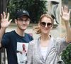 Rien ne va plus pour Céline Dion.
Céline Dion et son fils René-Charles (avec une nouvelle coupe de cheveux) quittent l'hôtel Royal Monceau et se rendent chez Louis Vuitton sur les Champs-Elysées à Paris.