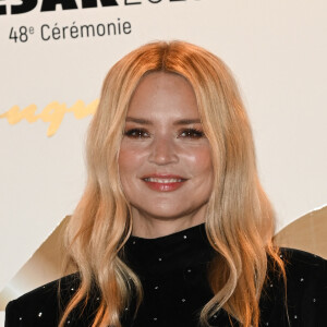 Mais l'actrice, enceinte de plusieurs mois, va-t-elle penser à se reposer ? 
Virginie Efira - Photocall au Fouquet's après la 48ème cérémonie des César à Paris © Coadic Guirec / Bestimage 