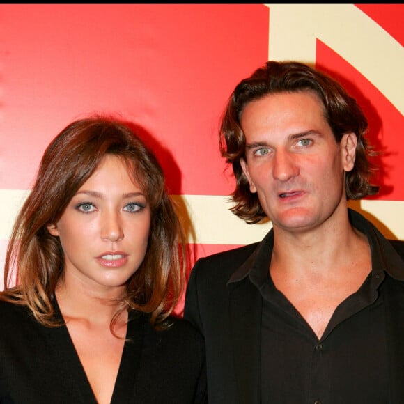 Laura Smet et Frédéric Beigbeder lors d'une soirée du Festival de Deauville en 2005