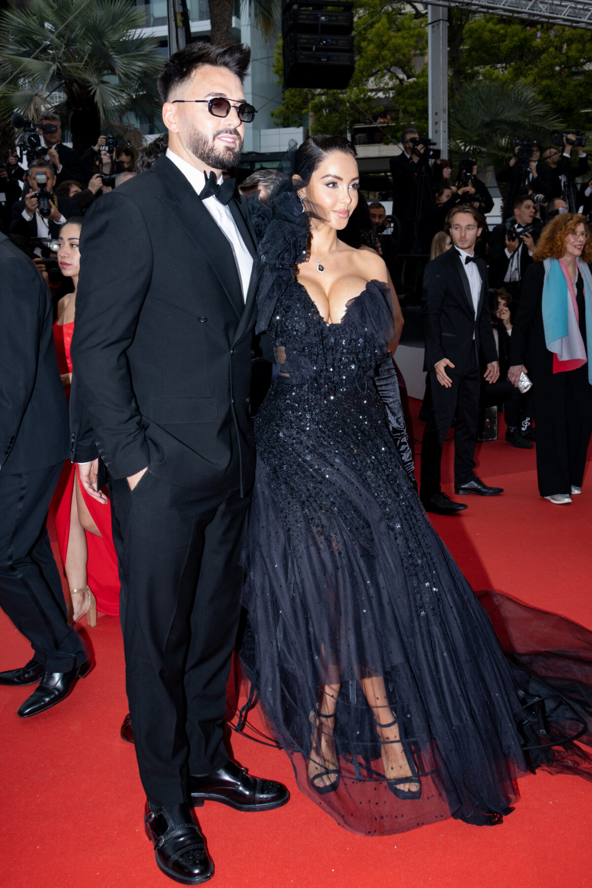 Photo : Thomas Vergara et sa femme Nabilla Benattia-Vergara, dans une