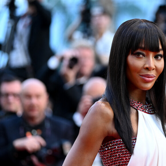 Ell également révélé son secret beauté pour une peau zéro défaut 
Naomi Campbell - Montée des marches du film " Firebrand (Le jeu de la reine) " lors du 76ème Festival International du Film de Cannes, au Palais des Festivals à Cannes. Le 21 mai 2023 © Rachid Bellak / Bestimage 