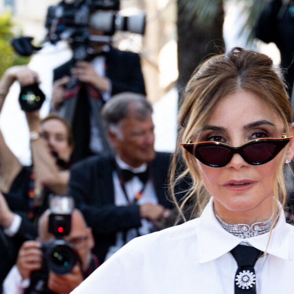 Clotilde Courau - Montée des marches du film " Club Zéro " lors du 76ème Festival International du Film de Cannes, au Palais des Festivals à Cannes. Le 22 mai 2023 © Jacovides-Moreau / Bestimage