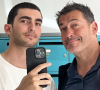 Leur ressemblance a tout particulièrement frappé les internautes.
David Proux et son fils Mathis sur Instagram.