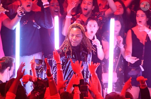 Fetty Wap en concert lors de la cérémonie des MTV Video Music Awards (MTV VMA's) à the Prudential à Newark dans le New Jersey, le 26 août 2019