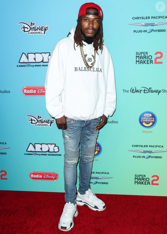 Le rappeur a été condamné à six ans de prison pour distribution de cocaïne, dans le cadre d'un trafic de plus grande ampleur 
Fetty Wap au photocall des "2019 Radio Disney Music Awards" à Los Angeles, le 16 juin 2019.