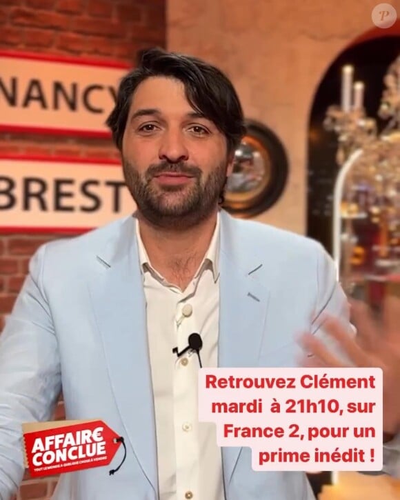 Clément Anger fait partie de la bande des acheteurs
Clément Anger, acheteur d'"Affaire conclue"