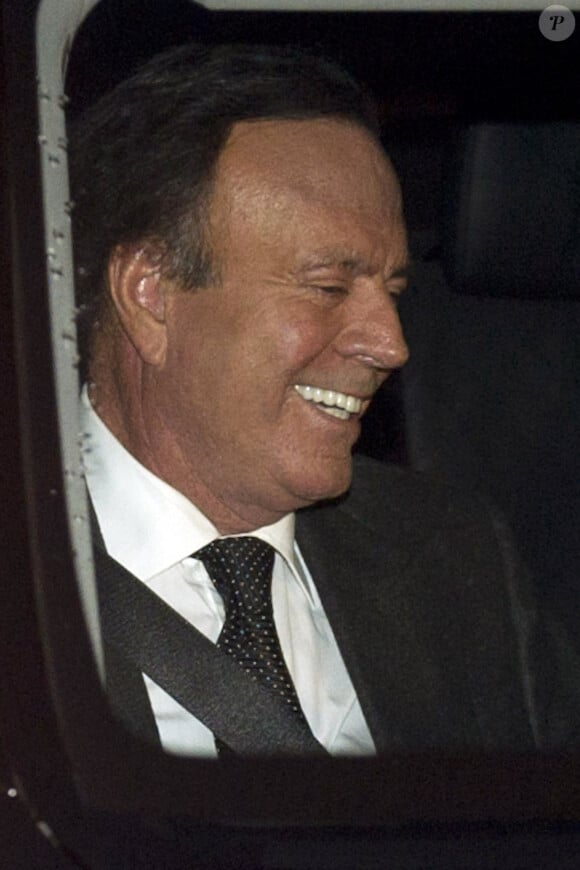 Julio Iglesias en concert à l'Olympia à Paris