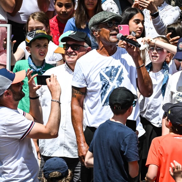 Yannick Noah - Concert de Yannick Noah lors des internationaux de France de Tennis de Roland Garros 2023 à Paris le 27 mai 2023. © Matthieu Mirville/Bestimage