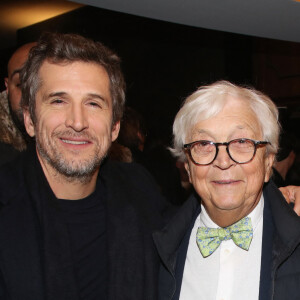 Exclusif - Prix Spécial - Guillaume Canet et son père Philippe Canet - Première du film Astérix et Obélix "L'Empire du Milieu" au cinéma Le Grand Rex à Paris le 15 janvier 2023. © Bertrand Rindoff / Bestimage 