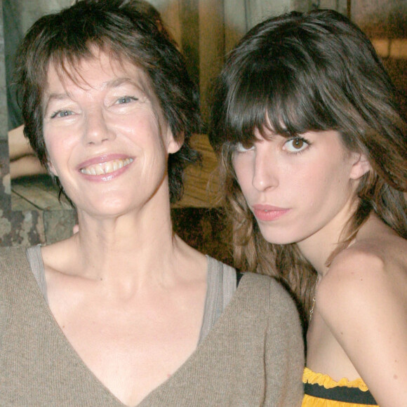 Lou Doillon et sa mère Jane Birkin en 2007