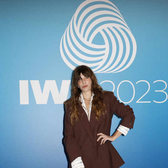 Puis, avec le dessinateur Stéphane Manel, elle a accueilli il y a près d'un an Laszlo
Lou Doillon - Remise des Prix International Woolmark 2023 au Mini Palais à Paris le 15 mai 2023.  © Marc Ausset-Lacroix/Bestimage