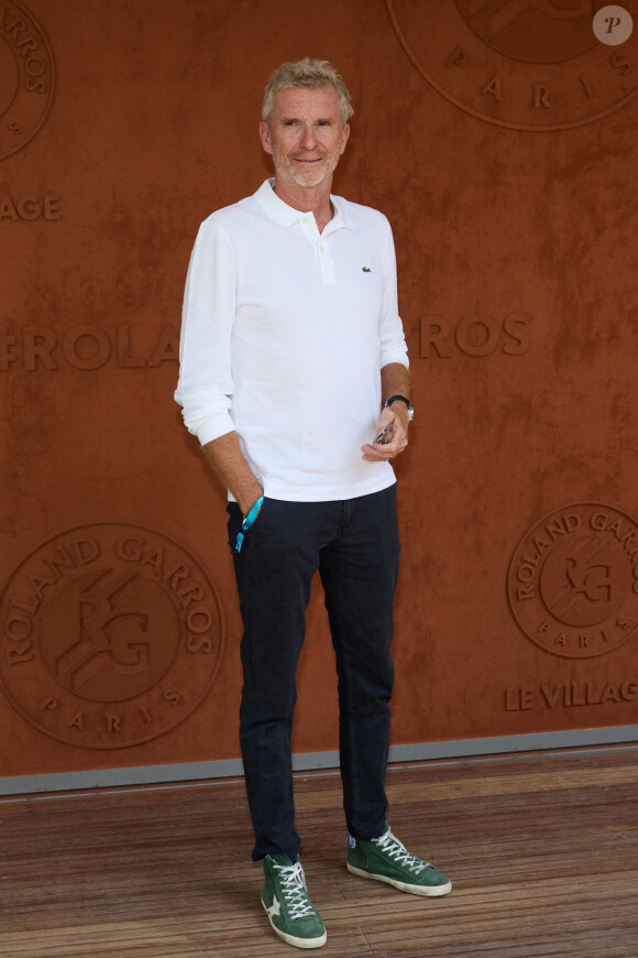 Denis Brogniart au village lors des Internationaux de France de tennis de Roland Garros 2023, à Paris, France, le 6 juin 2023. © Jacovides-Moreau/Bestimage