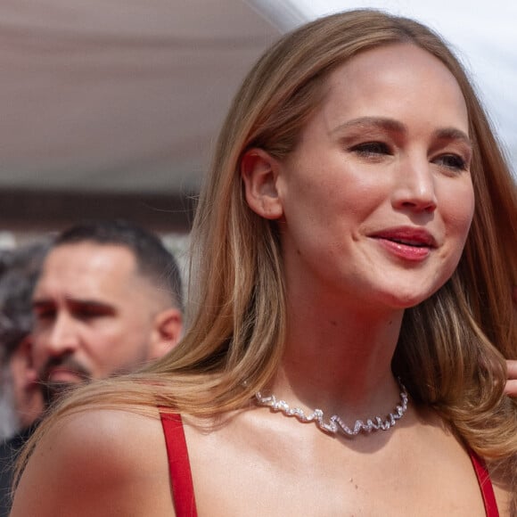 Jennifer Lawrence - Montée des marches du film "Anatomie d'une chute" lors du 76e Festival de Cannes. Le 21 mai 2023. © Jacovides-Moreau / Bestimage