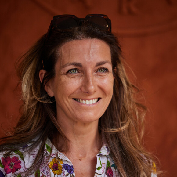 Ce dernier est l'homme d'affaires Nicolas Vix.
Anne-Claire Coudray au village lors des Internationaux de France de tennis de Roland Garros 2023, à Paris, France, le 9 juin 2023. © Jacovides-Moreau/Bestimage