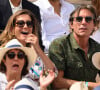 Mais chaque année, elle se rend au Tournoi de Roland-Garros avec son compagnon.
Anne-Claire Coudray et son compagnon Nicolas Vix lors du Tournoi de Roland-Garros, le 9 juin 2023 à Paris. © Laurent Zabulon/ABACAPRESS.COM