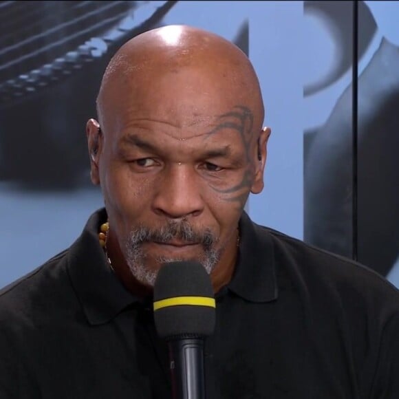 Mike Tyson et sa fille étaient présents à Roland-Garros ce dimanche 11 juin 2023.